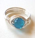 Blue Aqua Ring